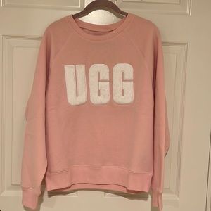 UGG Australia Crew Neck Long Sleeves Plain Cotton Logo
